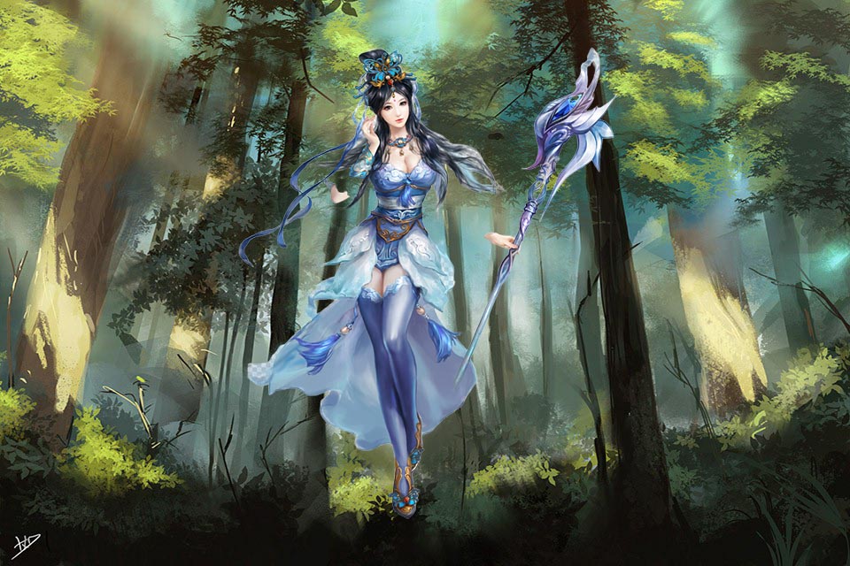 Spop无奈，叹气捡起鞋袜，大步走下山林，“感觉你好像胖了，是不是该减肥了。