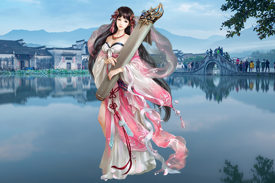 直到一天，她在井边打水，遇到了一个中年女人。看到了她，中年女人犹如看到了瑰宝。