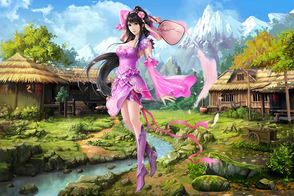 透明的指甲，透着粉润的红色。他有些迟疑，“你这指甲，不会真拿凤仙花染的吧？