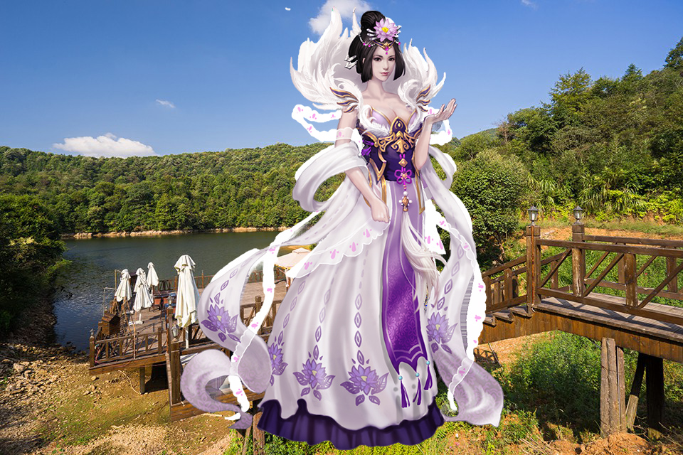 这不是他的主意，而是摄影师充分发挥主观能动性，带着几个助理捣弄出来的。