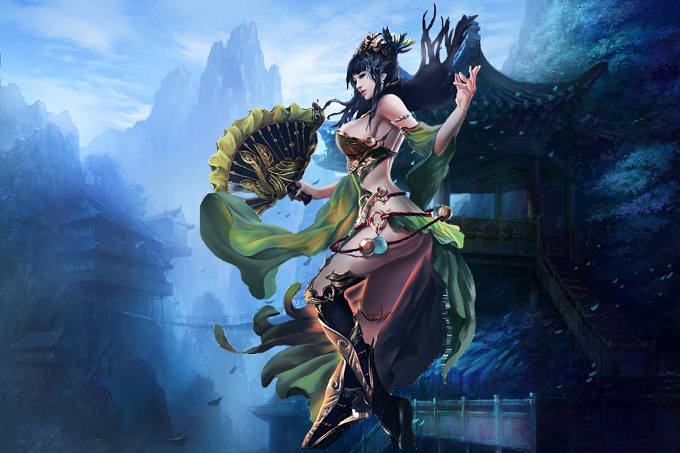 绝对舞力笑了，看着眼前喘着气，小脸红着苹果的小姑娘，轻声问道：“你的编号是多少？