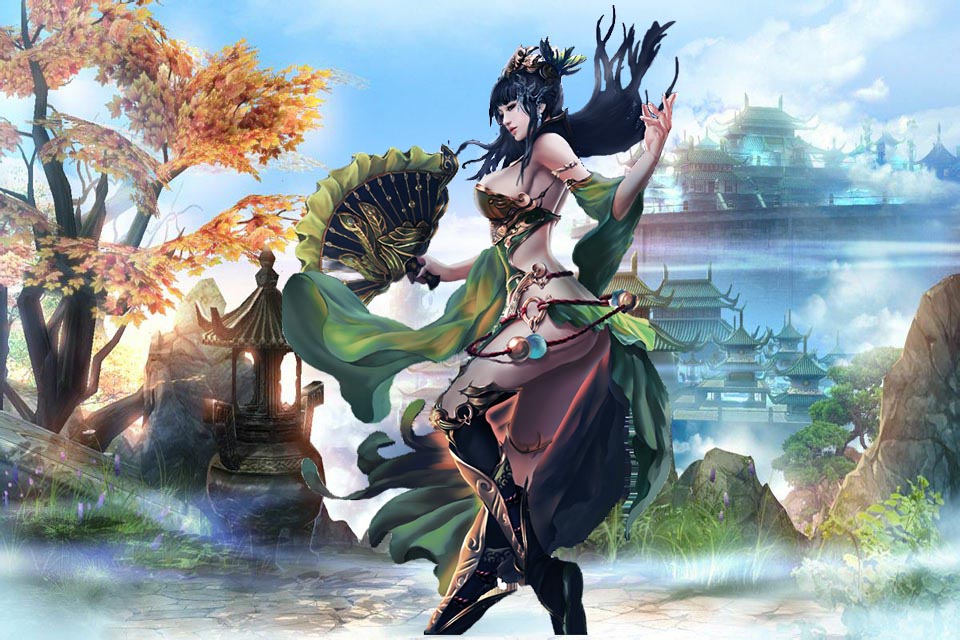 此时，影片中，在绝对舞力的“蛊惑下，花奈像是提线的木偶，一步一步，走进亭子之中。