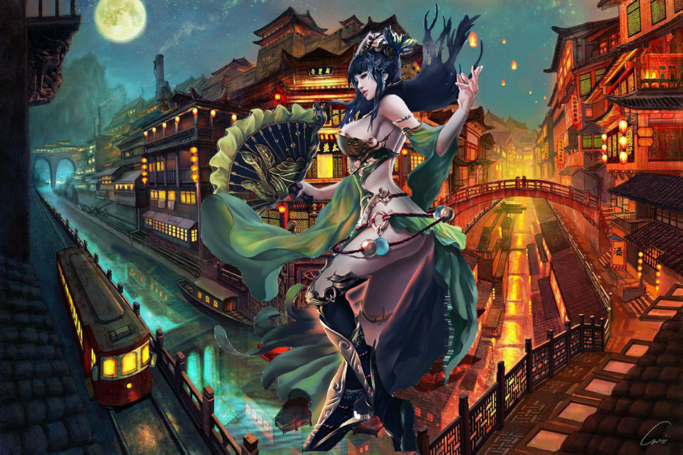 等到两人坐下，恰好可以看到，银幕之中盛天佑一剑破空，斩杀海怪的壮观场景。