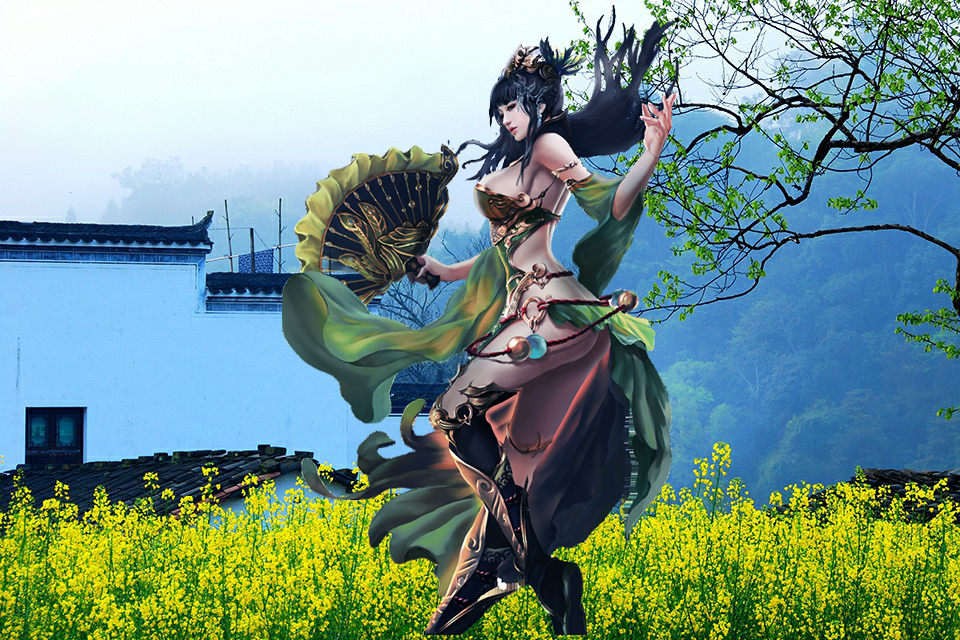 这期间，女演员忽然问道：“《赤城》真要跟维拉导演的电影对上吗？