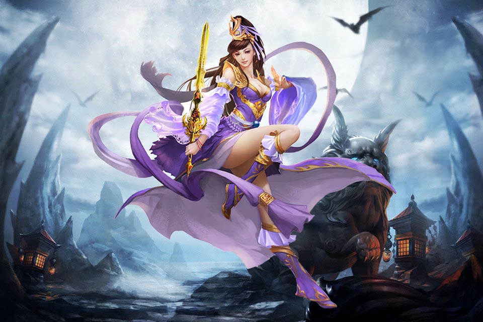 而小女孩，而是在家里干活。有时候，听见了热闹的动静，也流露出感兴趣的神色。