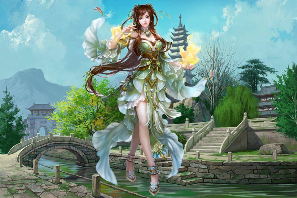 “邪恶的巫师，还十分的阴险，把之前打败他的勇士，在半路上伏击，逐个击破。