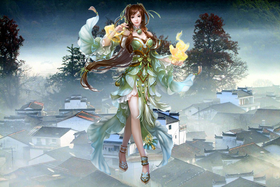 “多谢导演给我这个机会，饰演夭夭这个角色，还教我怎么提高自己的演技……