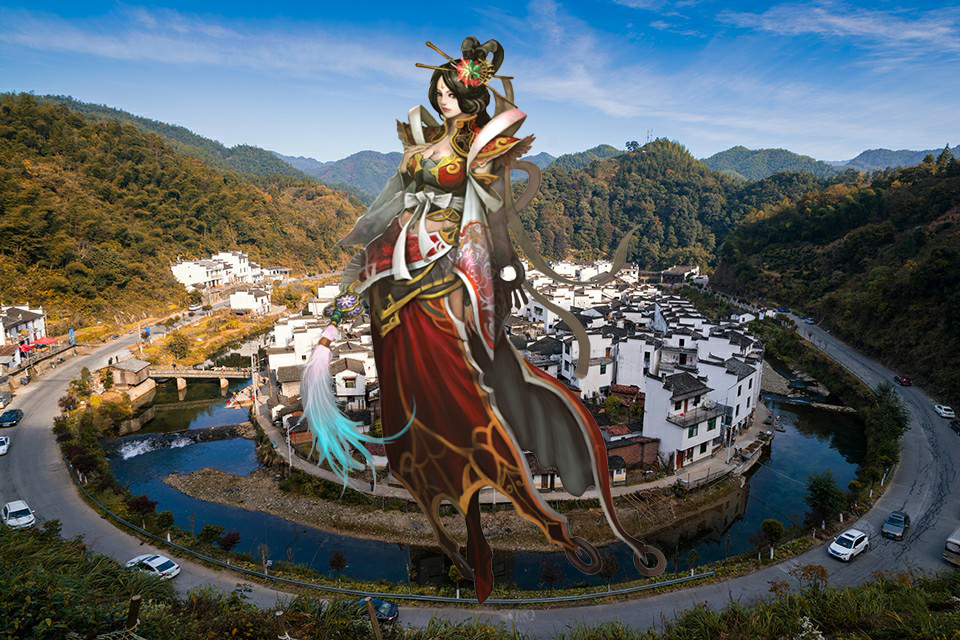 标签是演员，作品是未上映的《盗天机》。一些人再查看，就知道了她是电影的女主角。