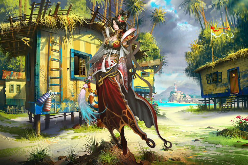 主要是这时，银幕中的“张博，经过杂技似的动作，完成了一幅画，然后含水一喷。