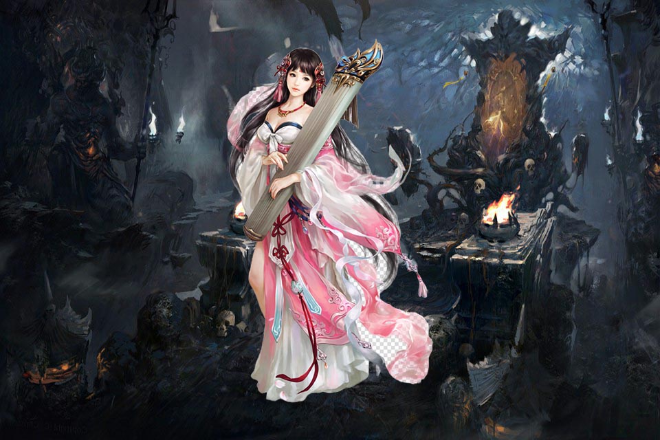 质疑的人，眼中透着狐疑，“这里的特色，应该是《大闹天宫》的场景吧。