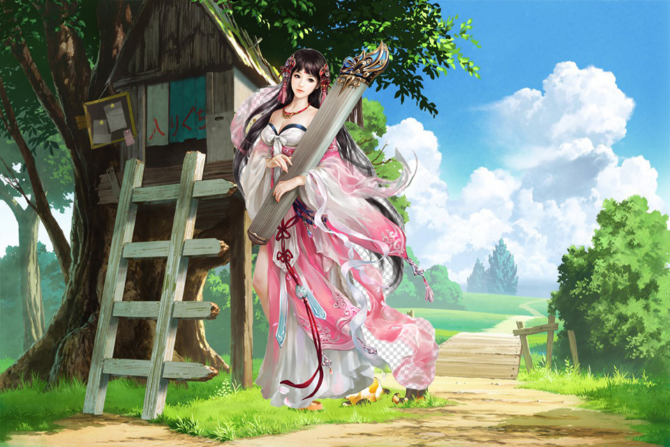 倏地，他仿佛看到了什么美好事物，嘴角轻轻勾起，露出了一抹轻佻的笑容。