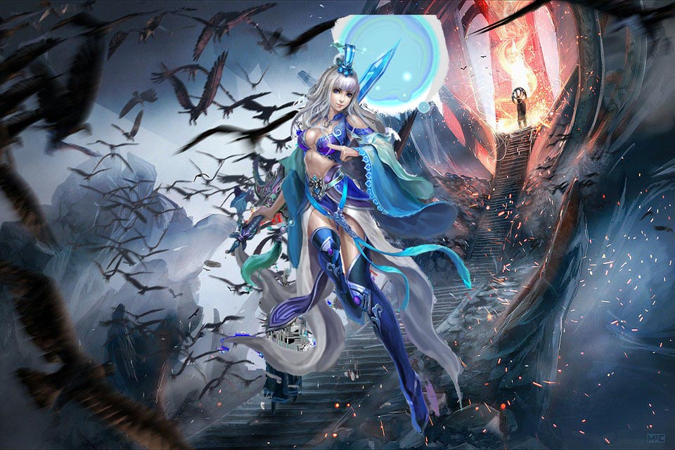 虞妲似乎也看到了预告片,漫不经心评价,“女主角真丑,也不找个好看的……