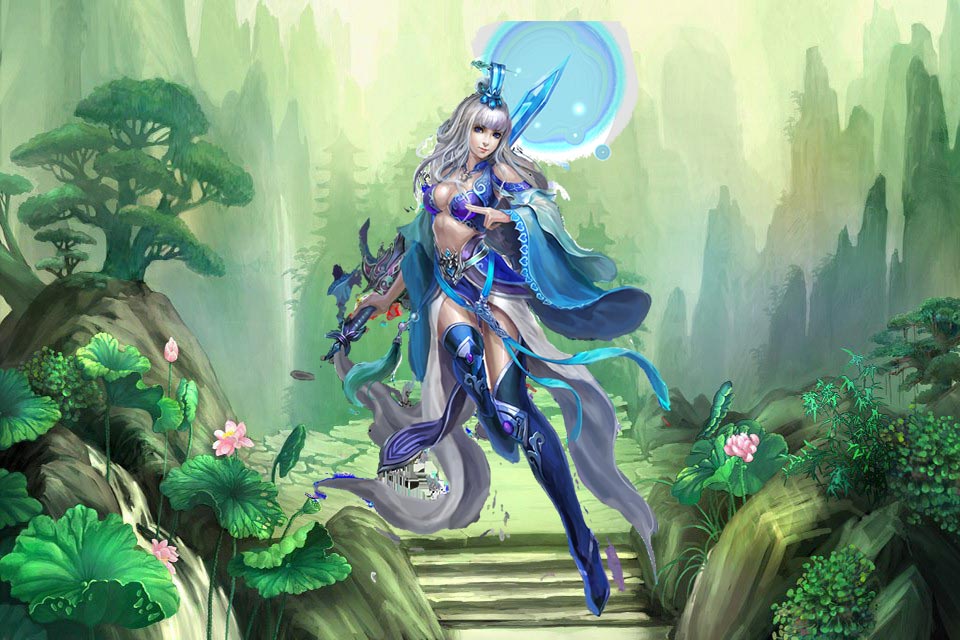 一个老太太走在中间，左边是风姿绰约的黎姝，一脸温婉笑容，小心翼翼挽着老太太。