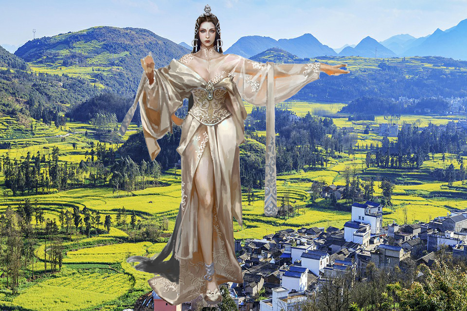 电影没立项，他已经迫不及待，找人设计服装、道具，还在研究布景，特效效果……