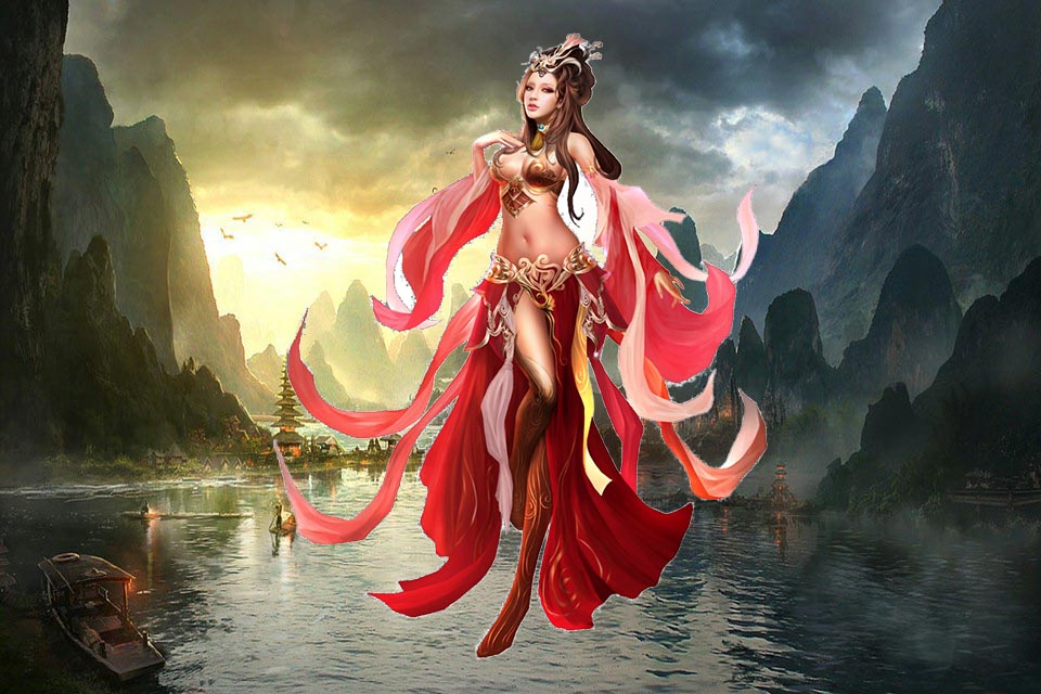 但是她坐不住，又跑到外面，摘了许多凤仙花回来，与虞妲一起研究怎么捣汁染指甲。