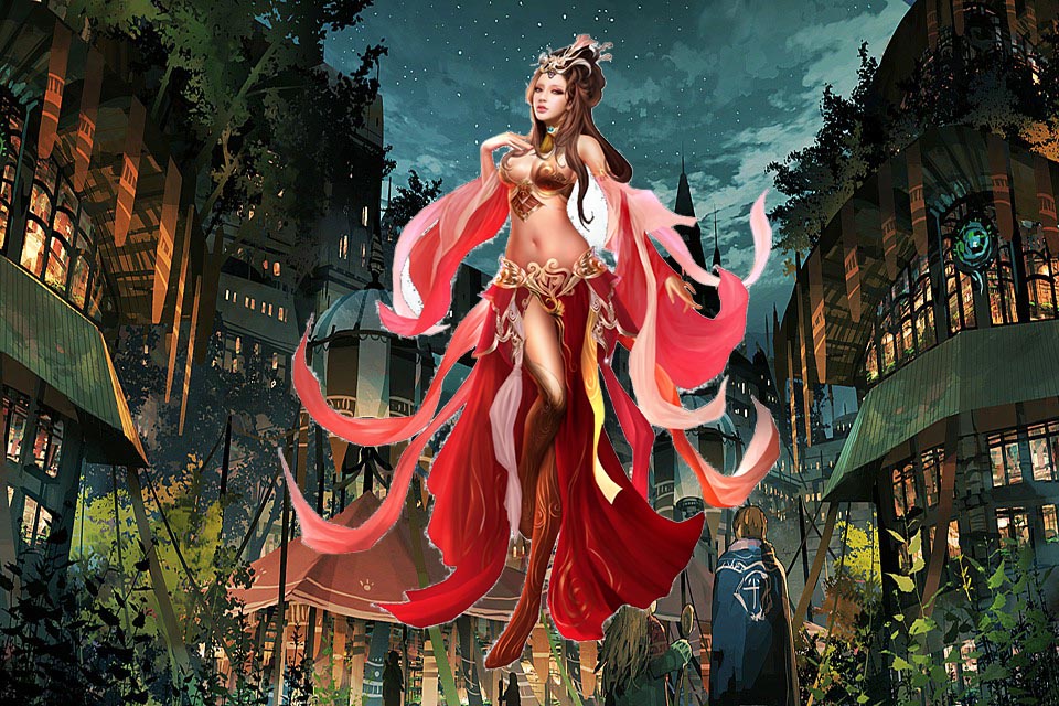 现在拍，肯定不一样了。所以当电影开始，首先映入大家眼帘的，就是上京的繁华盛世。